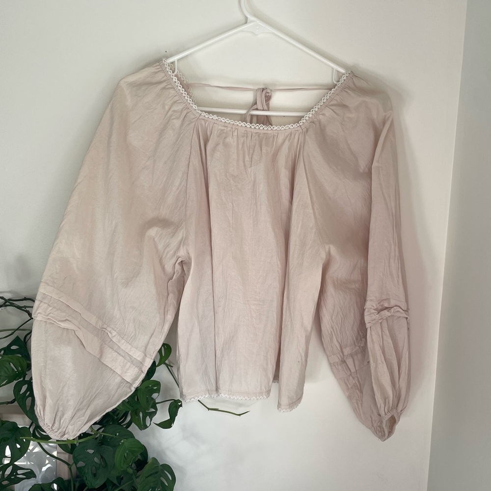 SOLD Shop Dahl Cream Women's Blouse